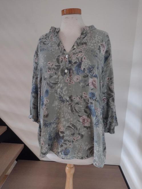 Zomerse blouse, Vêtements | Femmes, Blouses & Tuniques, Comme neuf, Taille 42/44 (L), Bleu, Enlèvement ou Envoi