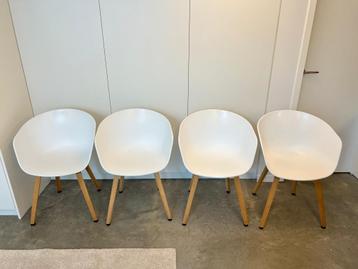 Sièges baquets Hay About a chair (AAC22) - structure en chên, Bois, Enlèvement, Blanc, Cinq, Six Chaises ou plus