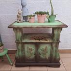 Bijzet kast, Ophalen, Zo goed als nieuw, Overige houtsoorten, Vintage