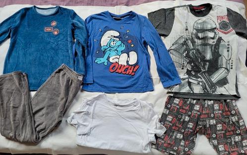 T140 : 2 pyjamas + 2 t-shirts, Enfants & Bébés, Paquets de vêtements pour enfants, Utilisé, Enlèvement ou Envoi