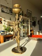 Afrikaans bronzen beeld 3,9kg, Antiek en Kunst, Ophalen, Brons