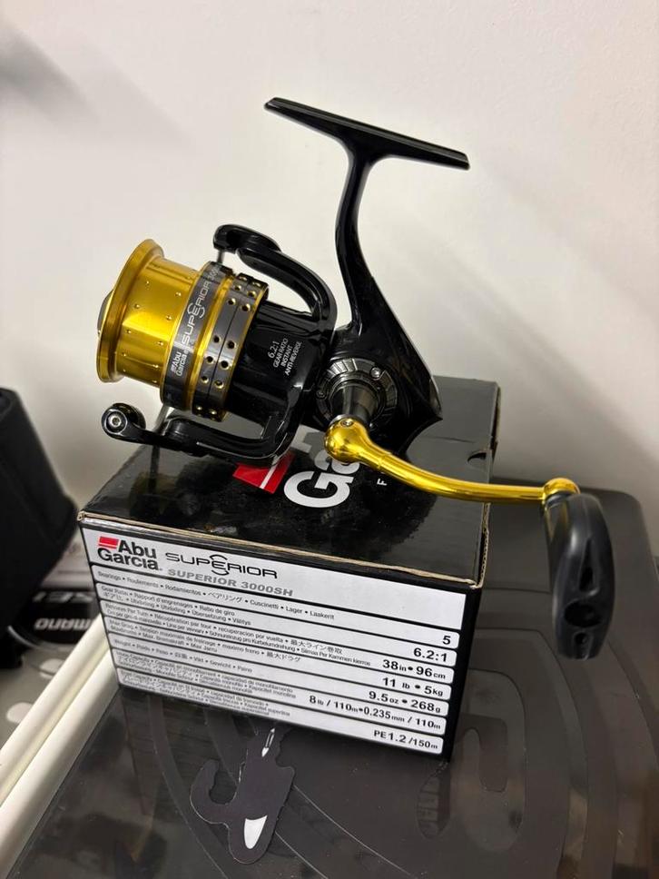 Abu garcia molens, Watersport en Boten, Hengelsport | Roofvissen, Zo goed als nieuw, Ophalen