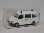 Ford Transit politie Denemarken Danmark - Rietze 1/87, Verzenden, Zo goed als nieuw, Auto, Rietze