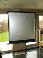 Projectiescherm vintage diascherm, Ophalen, Handmatig, Gebruikt