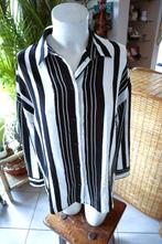 creatief zwart wit bijzondere blouse, MNG suit, Enlèvement ou Envoi, Neuf, Blanc