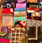 Vintage sjaals 28 stuks, Kleding | Dames, Mutsen, Sjaals en Handschoenen, Gedragen, Verschillende merken, Ophalen of Verzenden