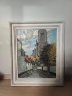 Schilderij Damme 1959, Antiek en Kunst, Ophalen