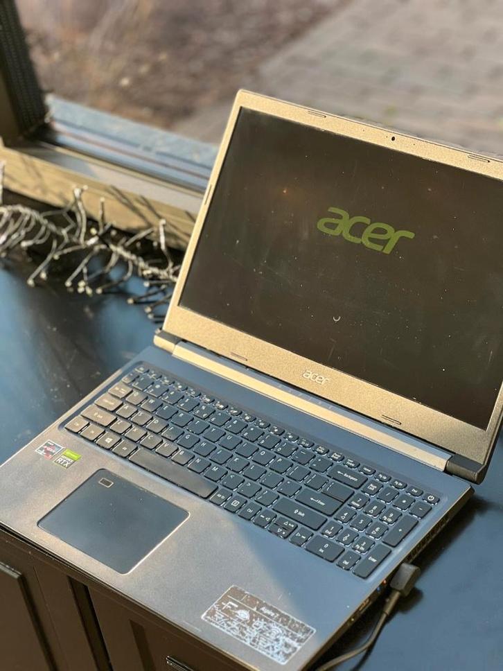 Acer Aspire 7 gaming laptop – Ryzen 5 + RTX 3050, Computers en Software, Windows Laptops, Gebruikt, 15 inch, SSD, 3 tot 4 Ghz
