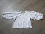 Chemise blanche à manches longues bouffantes (Zara - Taille, Enfants & Bébés, Vêtements de bébé | Taille 86, Fille, Enlèvement