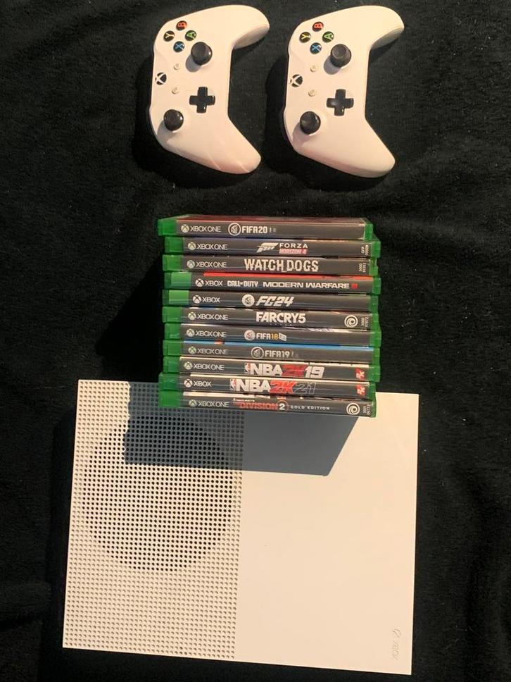 Console Xbox One S + 2 manettes (pas de jeux), Consoles de jeu & Jeux vidéo, Jeux | Sony PlayStation 5, Comme neuf, Enlèvement