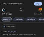 Champions Leauge Tickets, Tickets en Kaartjes