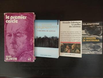 Alexander Solzjenitzyne - 4 boeken, waaronder 3 grote werken beschikbaar voor biedingen