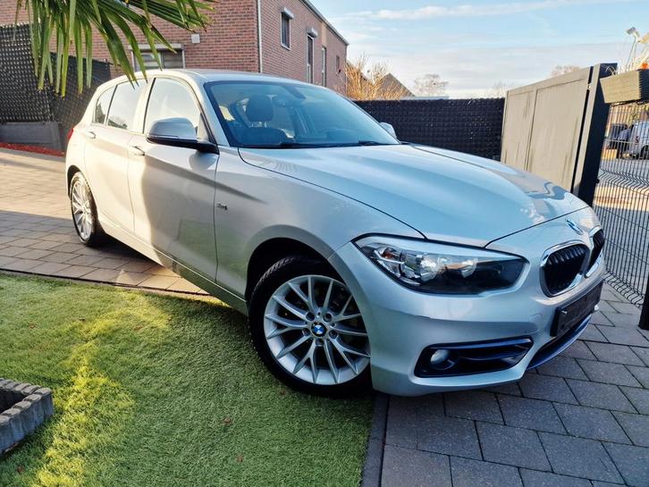 BMW 118 I SPORT UITVOERING AUTOMAAT!!!, Autos, BMW, Entreprise, Série 1, ABS, Airbags, Air conditionné, Apple Carplay, Bluetooth