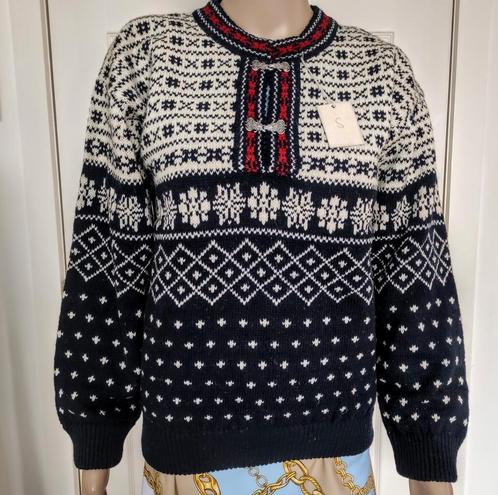 Handgemaakt 100% wol Scandinavische trui maat S, Kleding | Heren, Truien en Vesten, Nieuw, Maat 46 (S) of kleiner, Rood, Ophalen of Verzenden