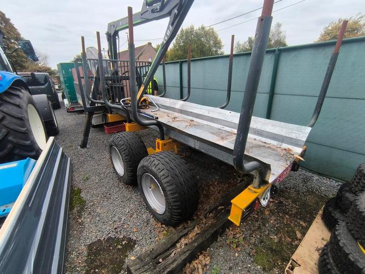 Bomenwagen voor achter tractor, Articles professionnels, Machines & Construction | Jardin, Parc & Sylviculture, Enlèvement