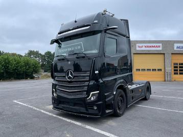 Mercedes Actros 1853 130000km 2022 vol lucht kippomp  disponible aux enchères