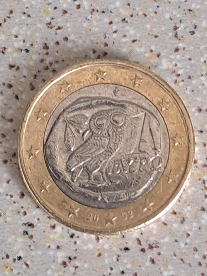Mooie 1 euromunt Griekenland 2002, Postzegels en Munten, Munten | Europa | Euromunten, Griekenland, Ophalen of Verzenden