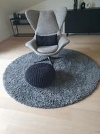 Ronde mat -  2m diameter - 50 tinten grijs?, Maison & Meubles, Ameublement | Tapis & Moquettes, Comme neuf, Rond, Enlèvement, Zowel in moderne als klassieke interieurs mogelijk