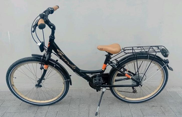 Meisjesfiets Granville Springfield 24inch 6v NIEUWPRIJS 399€, Fietsen en Brommers, Fietsen | Kinderfietsjes, Zo goed als nieuw