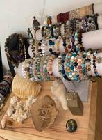 Sieraden van echte edelstenen ketting armband ring stenen, Ophalen of Verzenden, Zo goed als nieuw