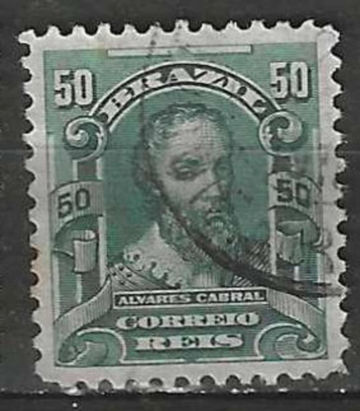 Brésil 1906/1915 - Yvert 130 - Benjamin de Magalhaes (ST), Timbres & Monnaies, Timbres | Amérique, Affranchi, Envoi