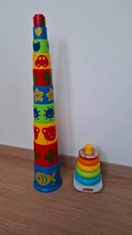 blokken toren en ringentoren, Ophalen, Gebruikt