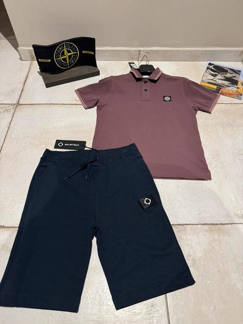 Nieuw origineel sportief Stone Island polo shirt Small lila, Vêtements | Hommes, Packs de vêtements pour hommes, Neuf, Taille 46 (S) ou plus petite