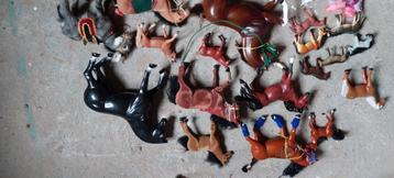 Speelgoed, BARBIE- paarden en boerderij dieren