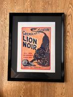 Publicité italienne Vintage Ad Lion Noir, Enlèvement ou Envoi, Utilisé, Autres types