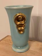 Vase Boch Keramis - Raymond Chevallier, Ophalen of Verzenden, Gebruikt, Blauw
