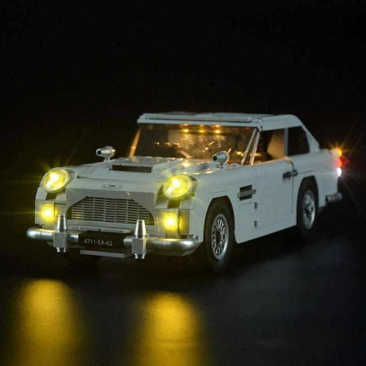 LED Verlichting voor 10262 Aston Martin DB5 Nieuw, Kinderen en Baby's, Speelgoed | Bouwstenen, Nieuw, Overige merken, Ophalen of Verzenden