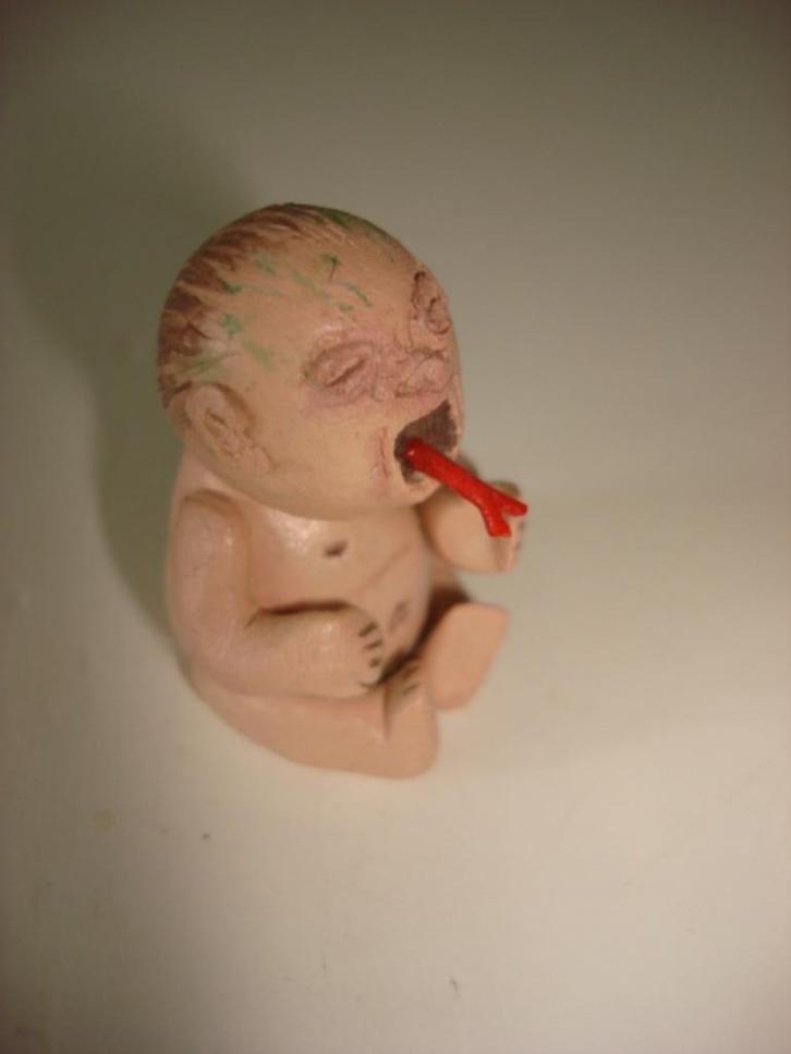 V-figuren (bezoekers) menselijke baby/alien Vintage Rare!!!, Verzamelen, Beelden en Beeldjes, Nieuw, Mens, Ophalen of Verzenden
