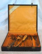 coffret avec couvert a poisson pour 12 personnes (4), Enlèvement ou Envoi, Comme neuf, Inox ou Chrome, Ensemble de couverts