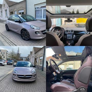 Opel Adam 1.2i Glam/2016/98000.km/Garantie/Panorama Dak beschikbaar voor biedingen