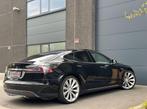 *** Tesla Model S 90 - 2014 - CCS - Garantie***, Automaat, Parkeersensor, Model S, Zwart