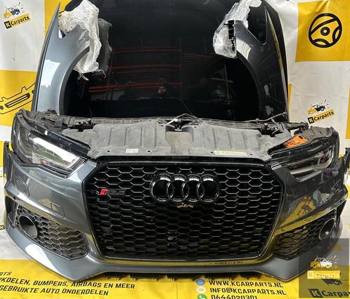 Audi RS6 C7 4G Facelift Voorkop Compleet Bumper Motorkap, Auto-onderdelen, Carrosserie, Audi, Voor, Gebruikt