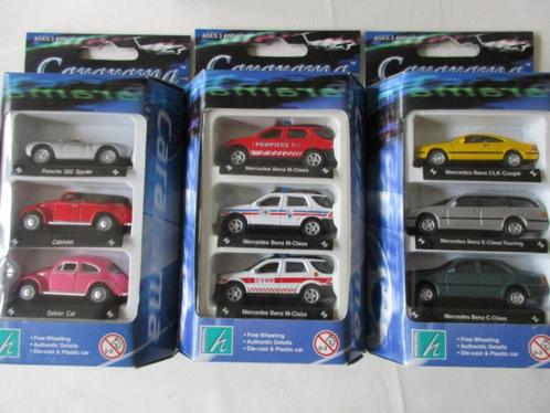 Cararama miniatuurautootjes 3-pack schaal: 1/72, Hobby en Vrije tijd, Modelauto's | Overige schalen, Nieuw, Auto, Ophalen of Verzenden