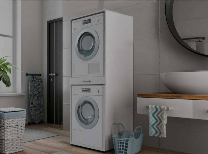 Meuble machine à laver + séchoir, Huis en Inrichting, Kasten | Overige, Nieuw, Ophalen