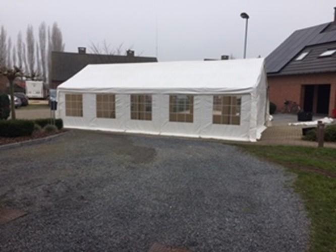 professionele tent van 5m op 10m, Tuin en Terras, Partytenten, Gebruikt, Ophalen
