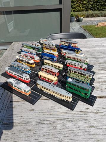 Verzameling Trammodellen (Schaal-HO).  beschikbaar voor biedingen