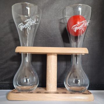 Pauwel Kwak koetsiersglas  | dubbel bierglas beschikbaar voor biedingen
