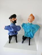 2 poppenkastpoppen Kuifje 1962, Ophalen of Verzenden, Gebruikt, Pop