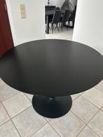 Ronde eettafel zwart (120 cm), Enlèvement, Comme neuf