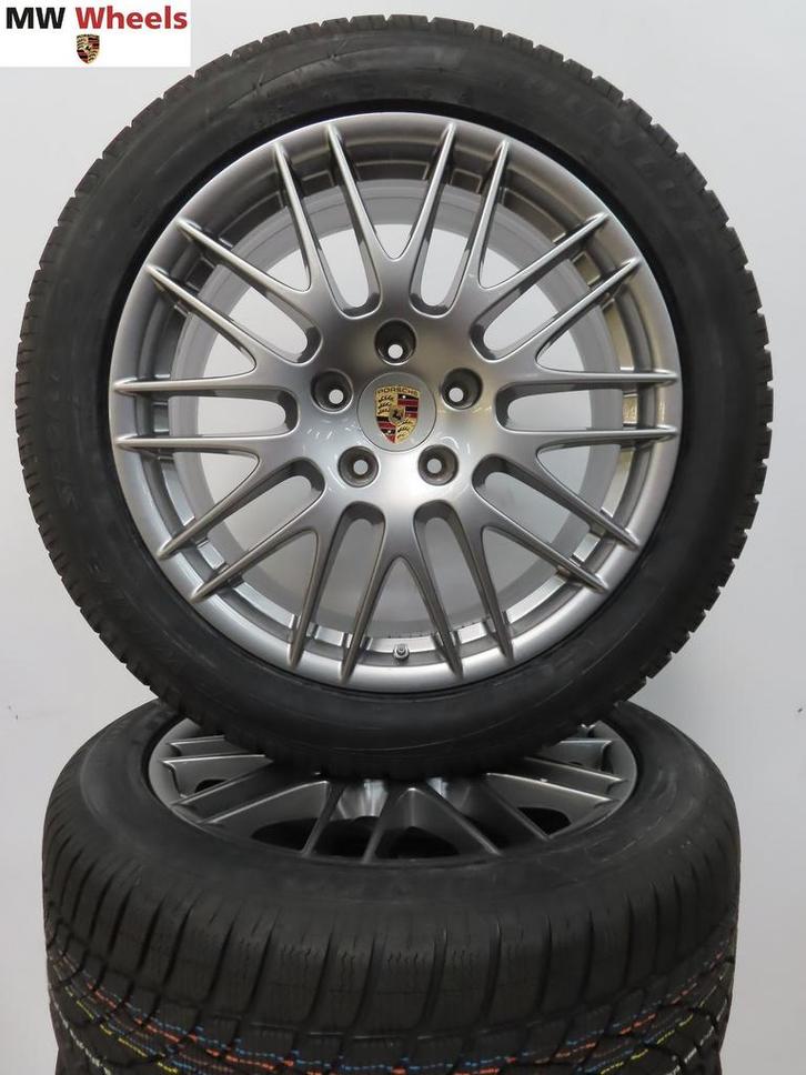 Porsche Cayenne 20 inch Spyder velgen nieuwe winterbanden, Auto-onderdelen, Banden en Velgen, Banden en Velgen, Winterbanden, 20 inch