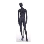 Figurine féminine/mannequin/mannequin, sculpté, gris/noir, Enlèvement