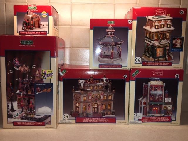 Village de Noël miniature, Diversen, Kerst, Gebruikt, Ophalen