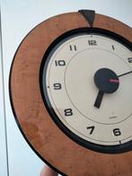 1980s vintage Postmodern design klok Quartz, Ophalen of Verzenden, Gebruikt, Wandklok