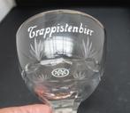 glas op voet émail westmalle 25cl, Verzamelen, Ophalen of Verzenden, Gebruikt, Bierglas