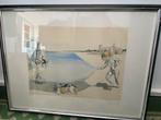 Ingekaderde litho Salvador Dali, Ophalen