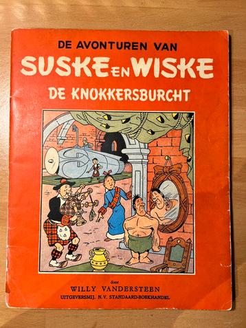 Suske en Wiske “De knokkersburcht”  jaar 1963 beschikbaar voor biedingen